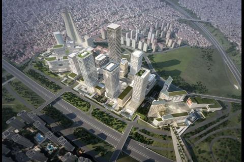 HOK’s £1.7bn Istanbul international financial centre